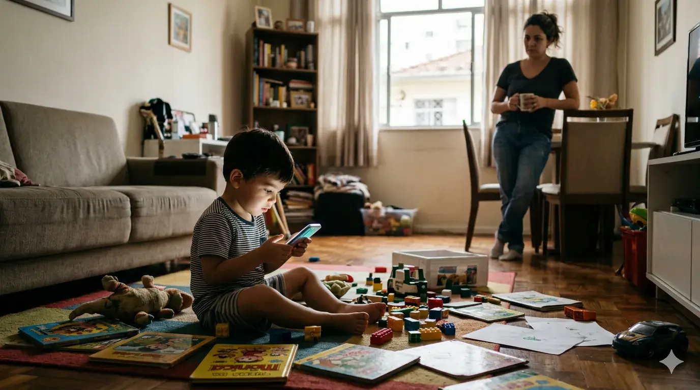 Uso de telas na infância: por que cautela faz tanta diferença